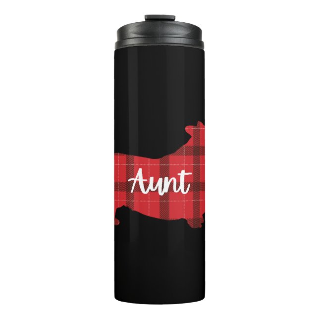 Welsh Corgi Aunt Thermal Tumbler (Front)