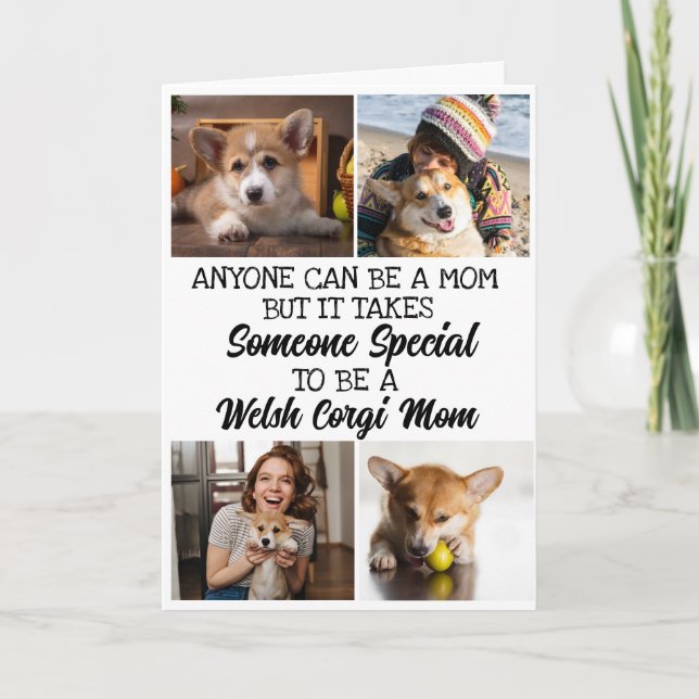 Welsh Corgi...Best Mum Mother's Day Card (Front)