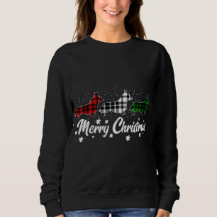 Welsh Corgi Christmas Light Red White Green Dog Lo Sweatshirt