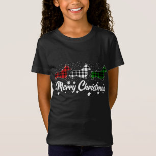 Welsh Corgi Christmas Light Red White Green Dog Lo T-Shirt