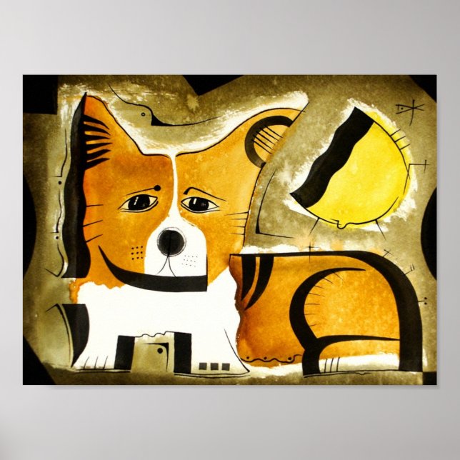 welsh Corgi  dk_2005aug8f Poster (Front)