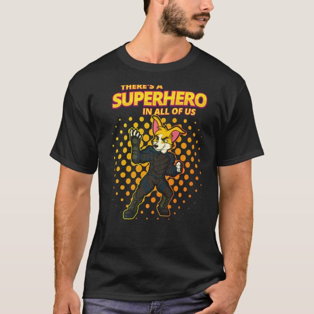 Welsh Corgi Dog Breed  122 T-Shirt (Front)