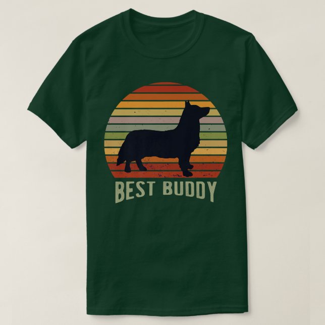 Welsh Corgi Dog Breed 1471 T-Shirt (Design Front)
