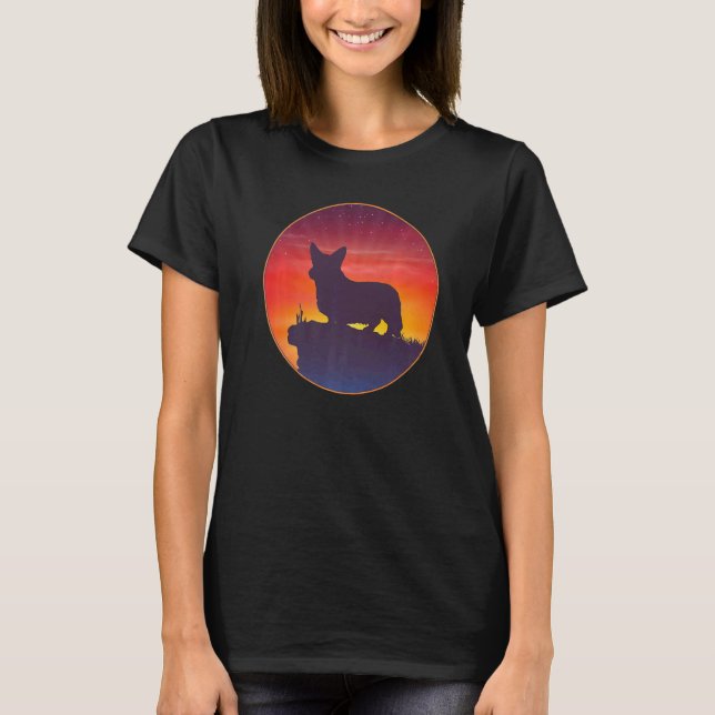 Welsh Corgi Dog Breed  3 T-Shirt (Front)