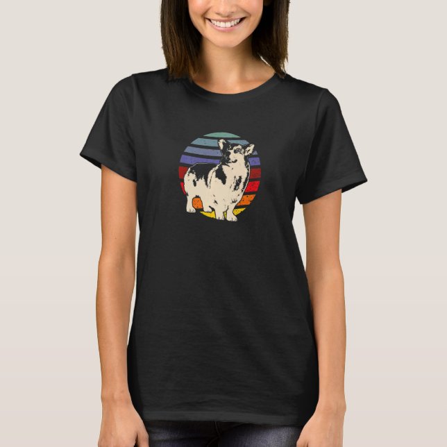 Welsh Corgi Dog Breed  70 T-Shirt (Front)