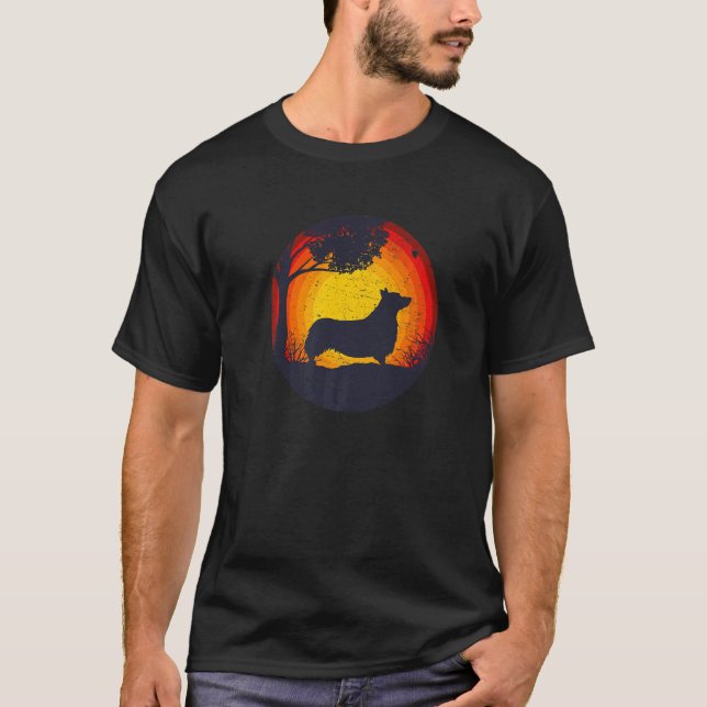 Welsh Corgi Dog Breed  76 T-Shirt (Front)