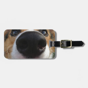 Welsh Corgi Dog Nose Collection Luggage Tag