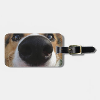 Welsh Corgi Dog Nose Collection Luggage Tag