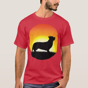 Welsh Corgi Dog Retro Premium T-Shirt Copy Copy Co