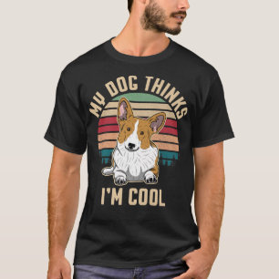 Welsh Corgi Dog Vintage1635 T-Shirt