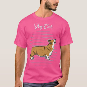Welsh Corgi Dog Vintage Premium T-Shirt Copy