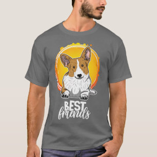 Welsh Corgi Dog Vintage Premium T-Shirt Copy Copy