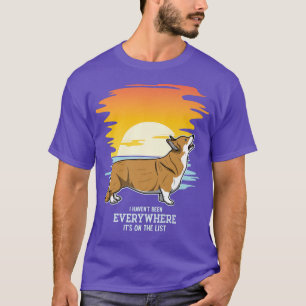 Welsh Corgi Dog Vintage Premium T-Shirt Copy Copy