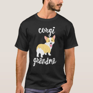Welsh Corgi Grandma Pawma Dog Grandparents Grand M T-Shirt