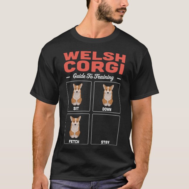 Welsh Corgi Guide To Training T-Shirt (Front)