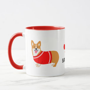 Welsh Corgi Mug Personalised