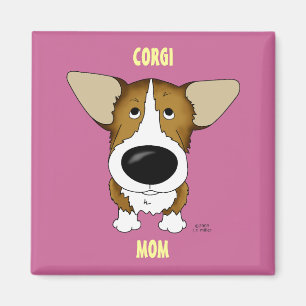 Welsh Corgi Mum Magnet
