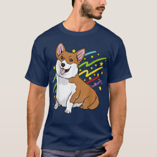 Welsh Corgi Pembroke Dogs Funny Cute T-Shirt