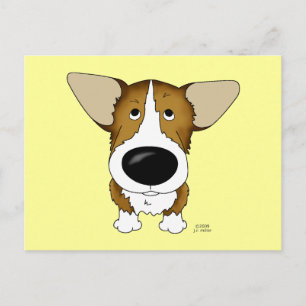 Welsh Corgi Postcard