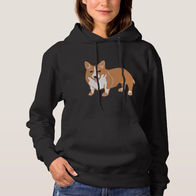 Welsh Corgi Women's Hoodie (Front)