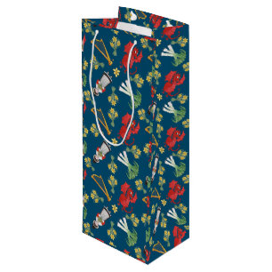 Welsh Costume and Emblems, Blue Wine Gift Bag