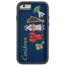 Welsh Costume, Emblems Blue iPhone 6 Xtreme Case