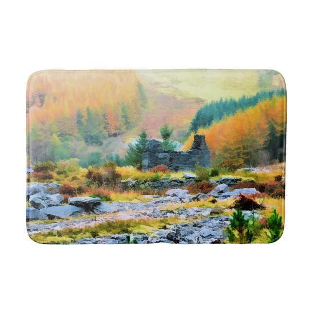 WELSH COTTAGE BATH MAT (Front)