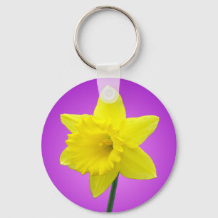 Welsh Daffodil - III Key Ring