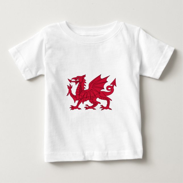 Welsh dragon baby T-Shirt (Front)