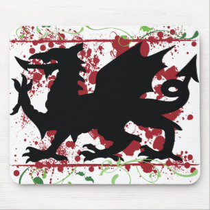 Welsh Dragon Computer Mousepad