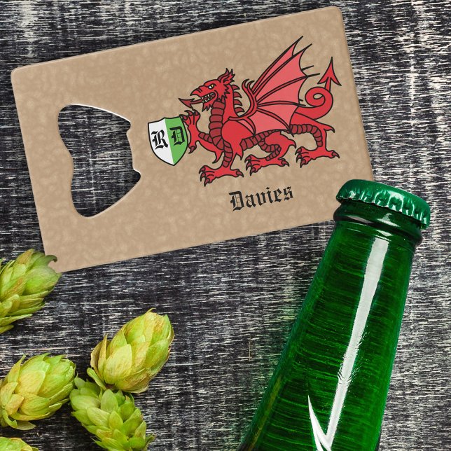 Welsh Dragon Custom Name and Monogram (Creator Uploaded)