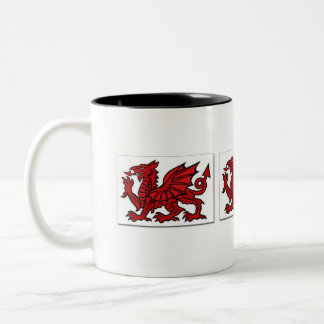 Welsh dragon mug