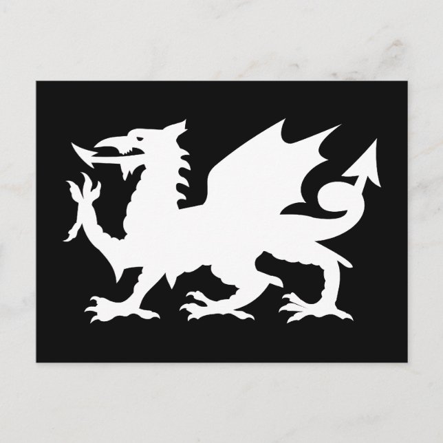 Welsh Dragon Postcard (Front)