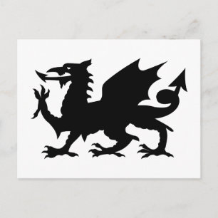 Welsh Dragon Postcard