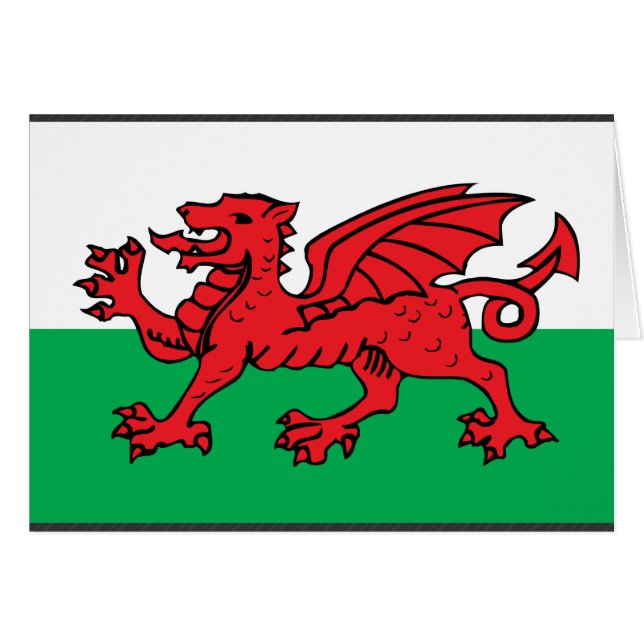 Welsh Flag (Front Horizontal)