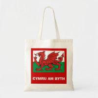 Welsh flag, "Cymru am byth", The red dragon
