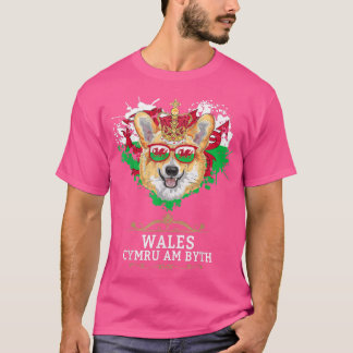 Welsh Flag Idea For Kids & Welsh Epats With Welsh  T-Shirt
