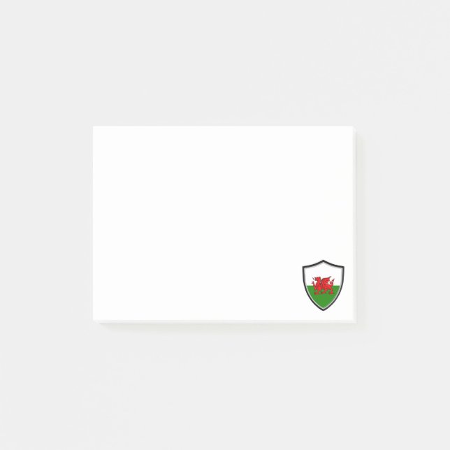 Welsh flag notes (Front)