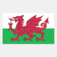Welsh Flag Sticker