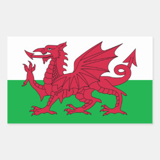 Welsh Flag Sticker