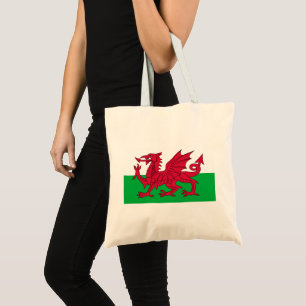 Welsh Flag Tote Bag