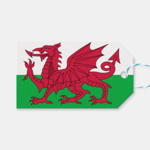 Welsh Flag (Wales) (Welsh Dragon) Gift Tags