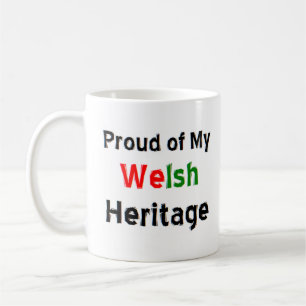 welsh heritage coffee mug