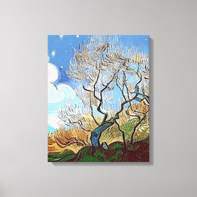WELSH MOUNTAIN  TREE CANVAS PRINT (Front)