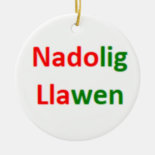 welsh nadolig llawen Ornament