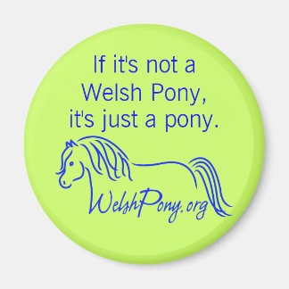 Welsh Pony & Cob Society of America. Magnet