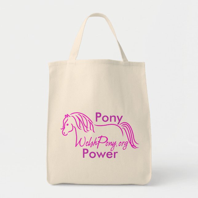 Welsh Pony & Cob Society of America Tote Bag (Front)