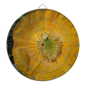 Welsh Poppy Macro Dartboard