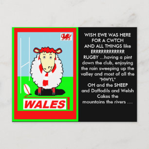 welsh postcard