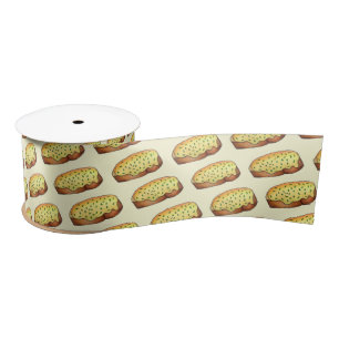 Welsh Rarebit Savoury Cheese Toast British Food UK Satin Ribbon